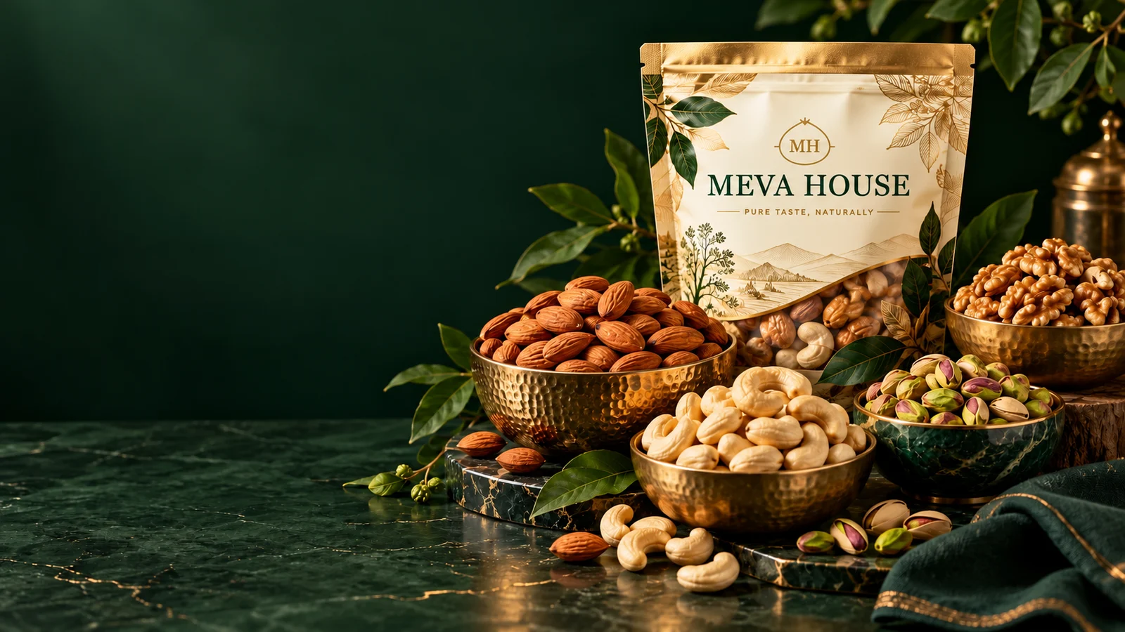 Meva House dry fruits and gift packaging